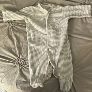 Little me “welcome to the world” footie